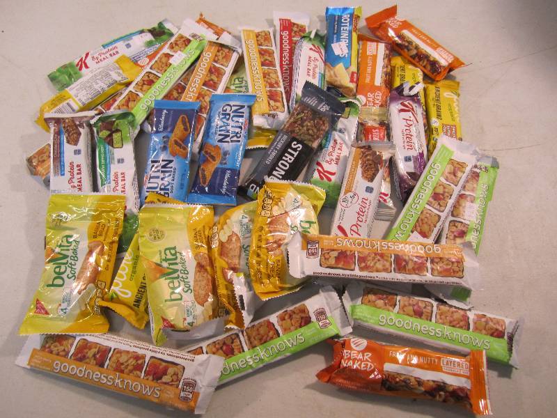 Lot of Misc GranolaBreakfast Bars ...