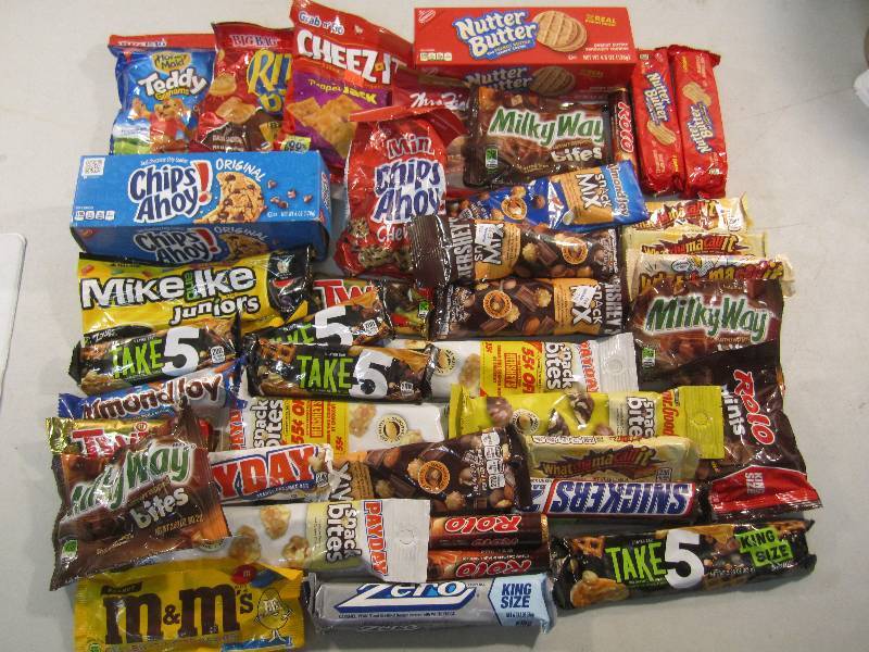 Lot of Misc Candy Etc (candy nuts c...