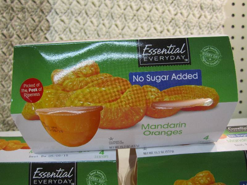 Lot of 3 Packs Mandarin Orange Cups...