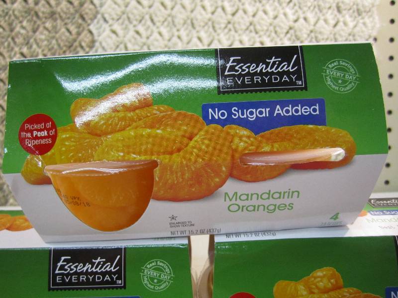 Lot of 3 Packs Mandarin Orange Cups...