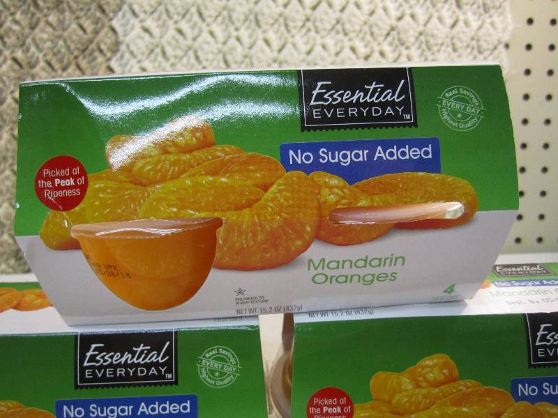 Lot of 3 Packs Mandarin Orange Cups...