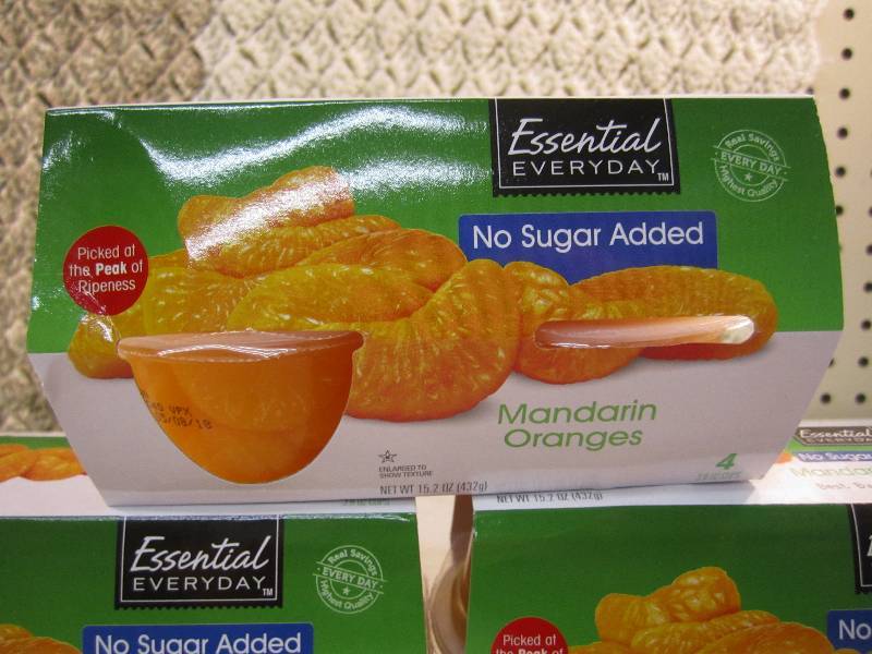 Lot of 3 Packs Mandarin Orange Cups...