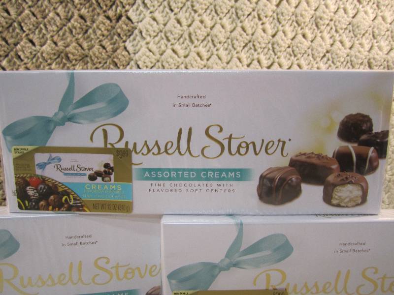 Lot of 3 Boxes Russell Stover Choco...