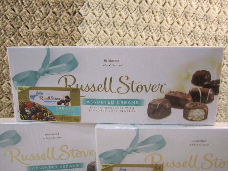 Lot of 3 Boxes Russell Stover Choco...