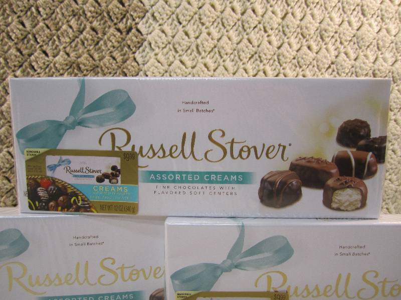 Lot of 3 Boxes Russell Stover Choco...