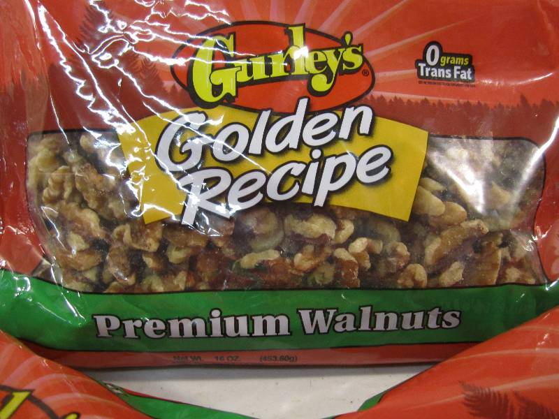 Lot of 3 Bags Premium Walnuts 16 oz...