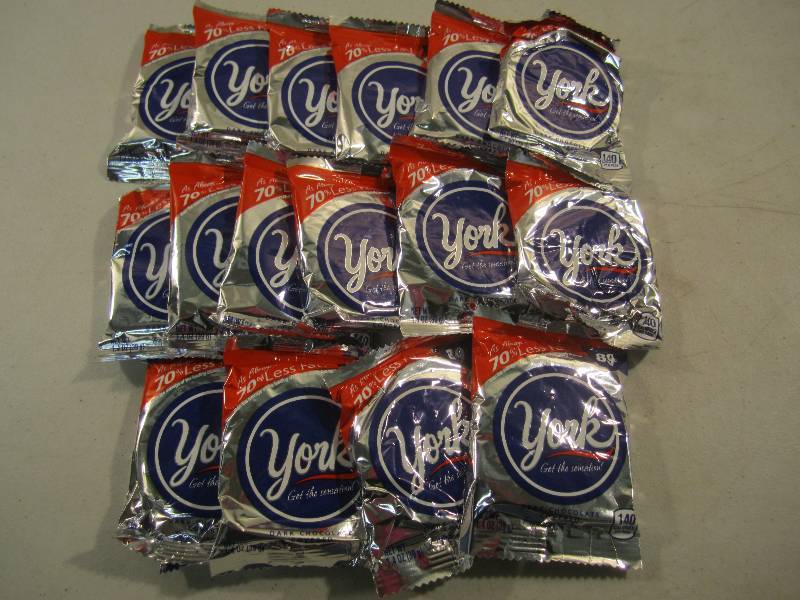 Lot of 16 York Dark Chocolate Cover...