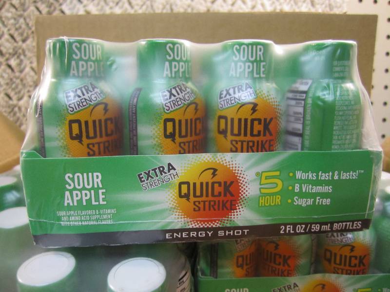Case of 48 Quick Strike Sour Apple ...