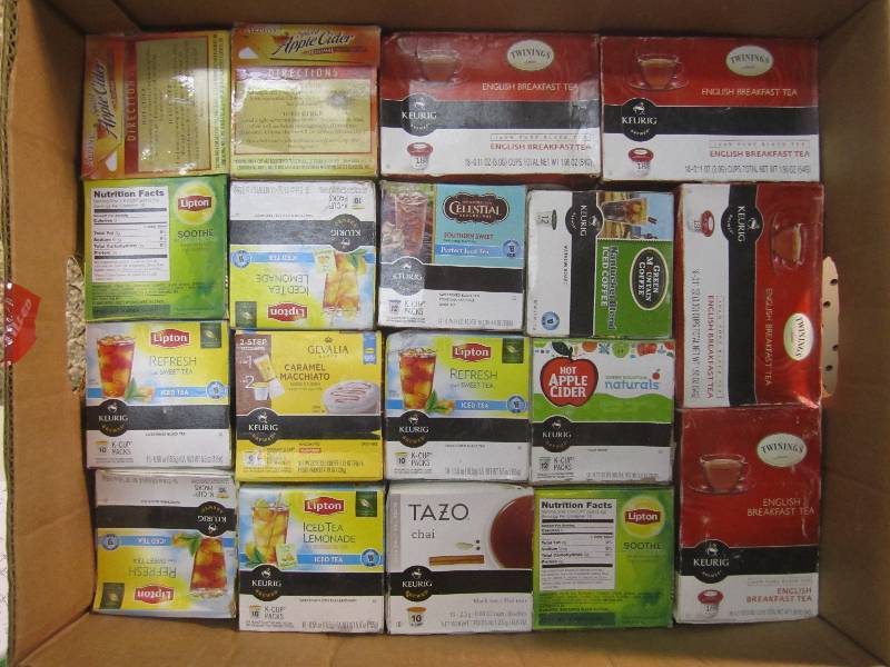 Mixed Lot of 18 Boxes Keurig K-Cup ...