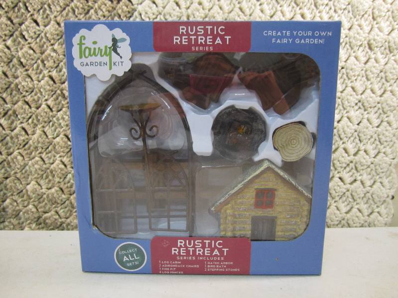 Fairy Garden Kit Rustic Retreat Ser...