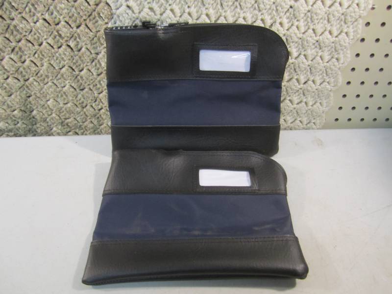 Lot of 2 Locking SecurityBank Bags...