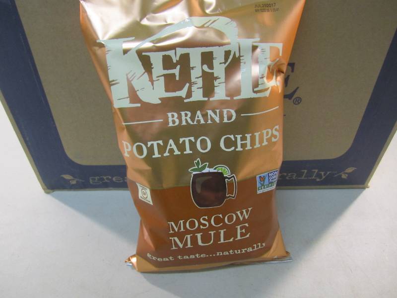 Case of 12 Bags Kettle Brand Potato...
