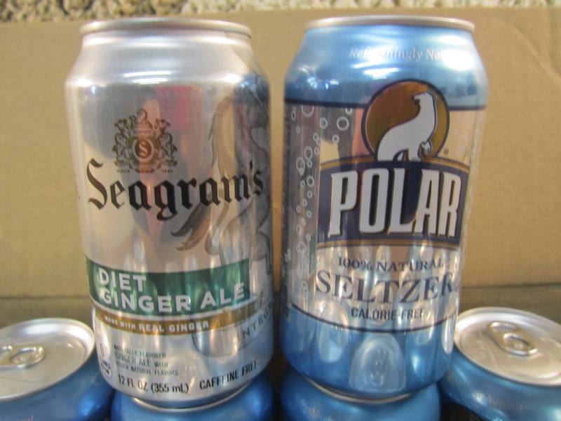 Mixed Lot of 24 Cans Diet Ginger Al...