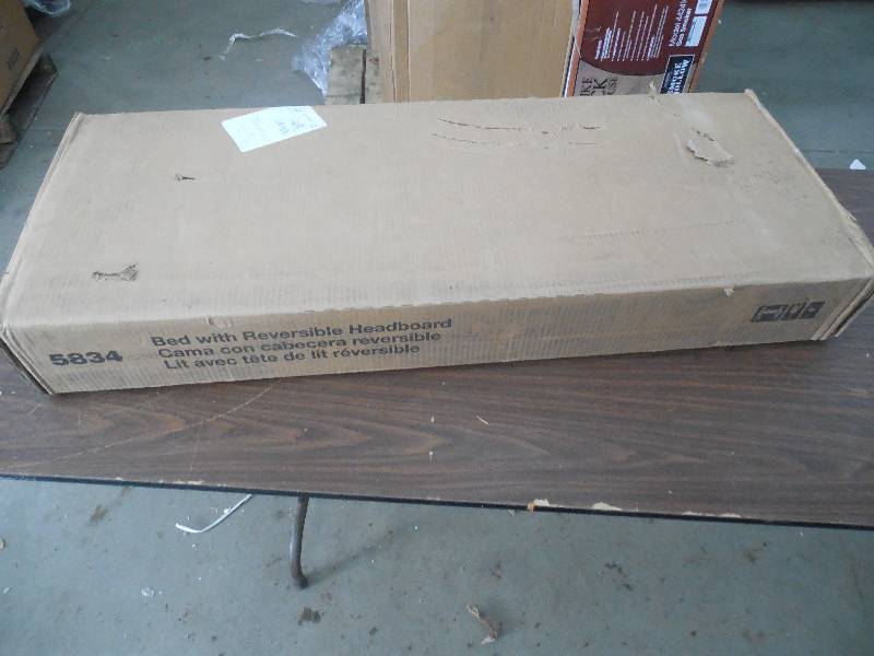 lot 52 image: Altra Skyler Kids Twin Bed Reversible Headboard