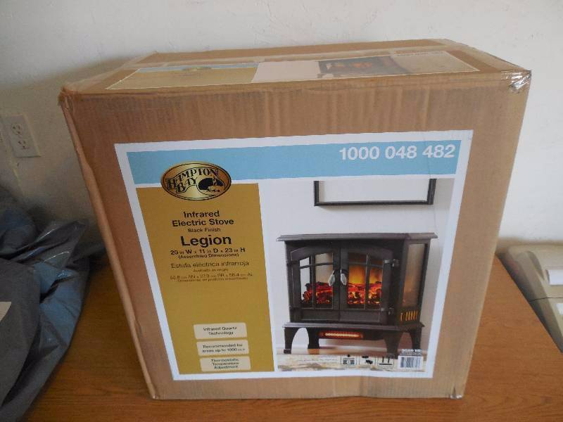 lot 25 image: Hampton Bay Legion 1,000 sq. ft. Panoramic Infrared Electric Stove