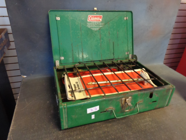lot 22 image: Coleman Camp Stove