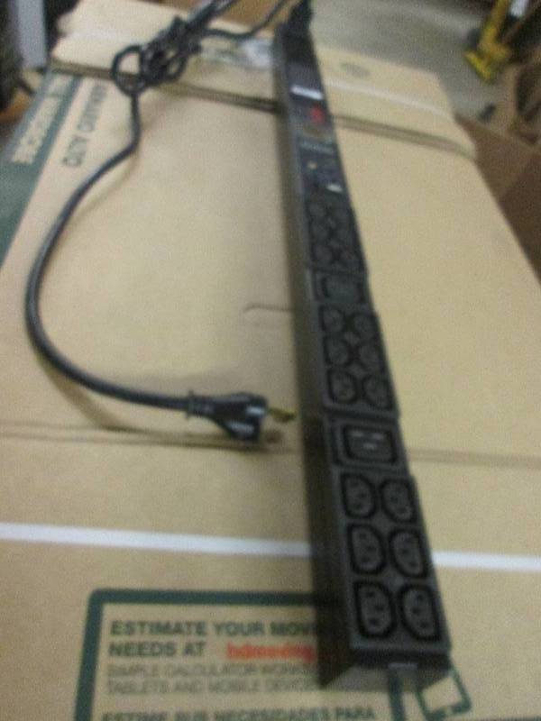 lot 401 image: APC rack pdu model # AP8858NA3 mete...