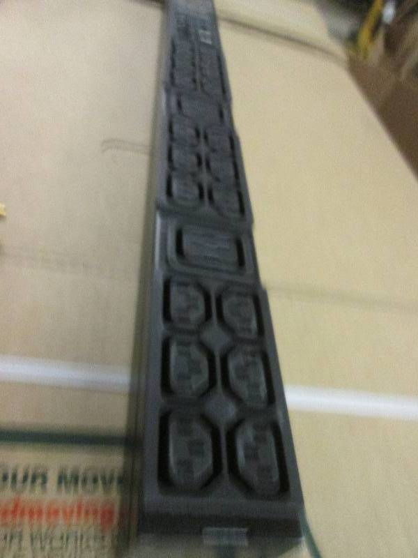 lot 404 image: APC rack pdu model # AP8858NA3 mete...