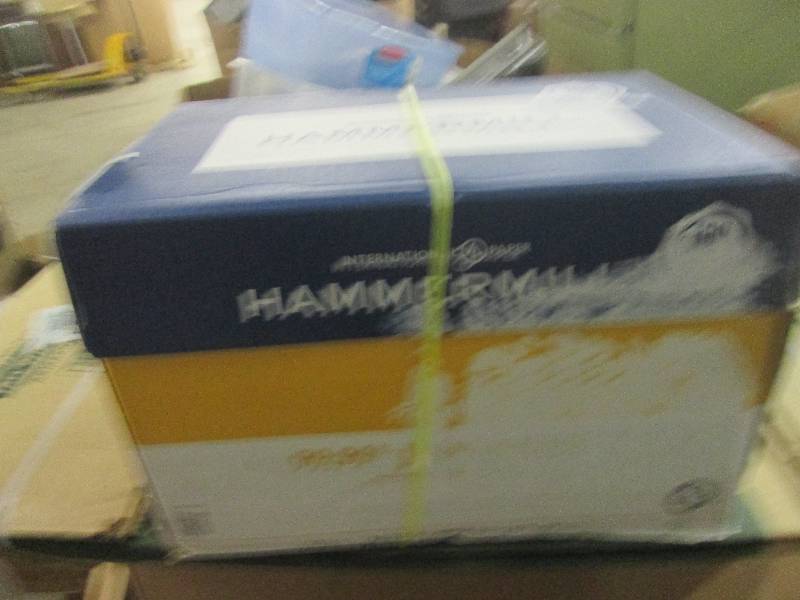 lot 5 image: 1 case of hammermill printer paper ...