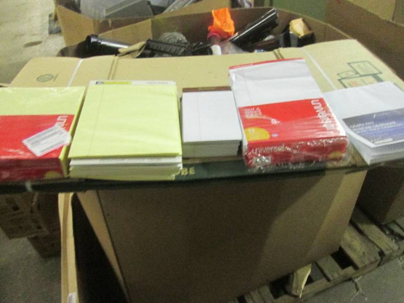 lot 10 image: lot of ruled paper pads aproximentl...