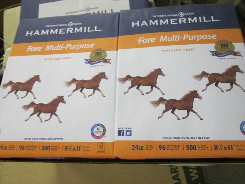 lot 17 image: 1 case of hammermill multi-purpose ...