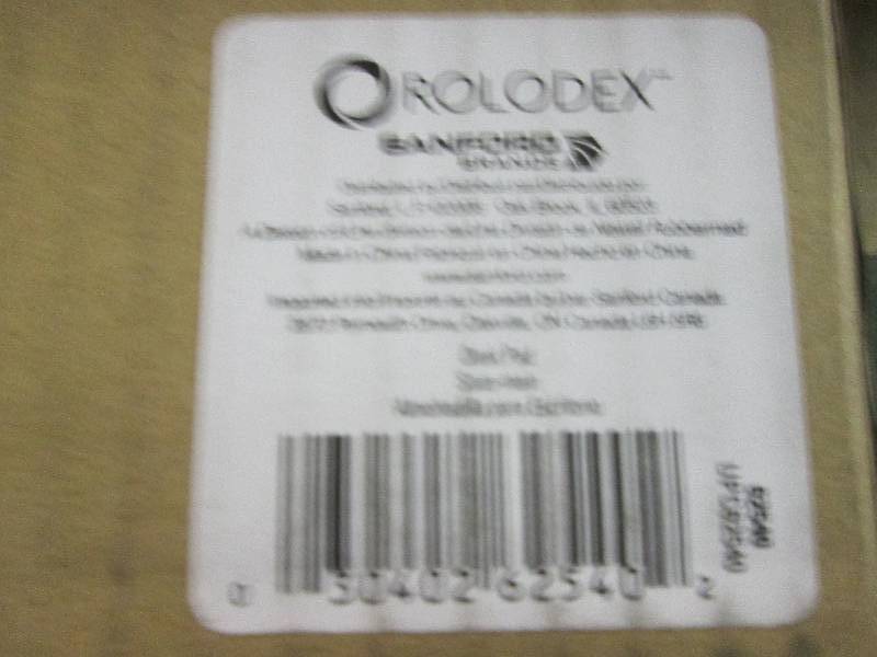 lot 42 image: rolodex  desk pad 24 x 19  ...