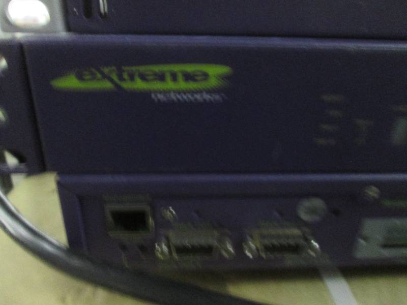 lot 449 image: lot of 4 extreme networking compont...