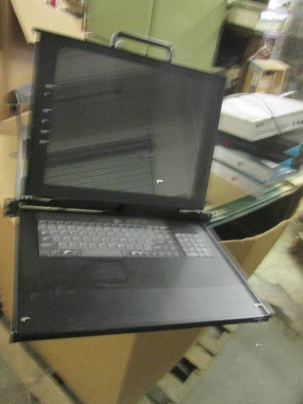 lot 451 image: rackview rack drawer with monitor a...