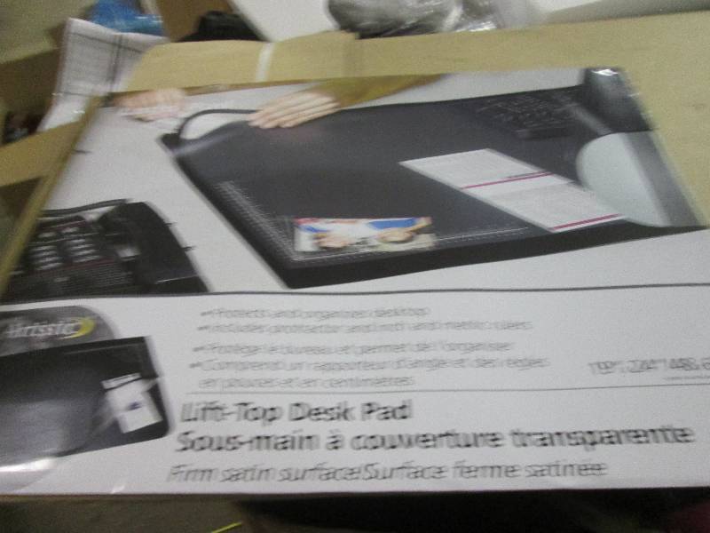 lot 51 image: logo pad lift-top desk pad 19x24 ...