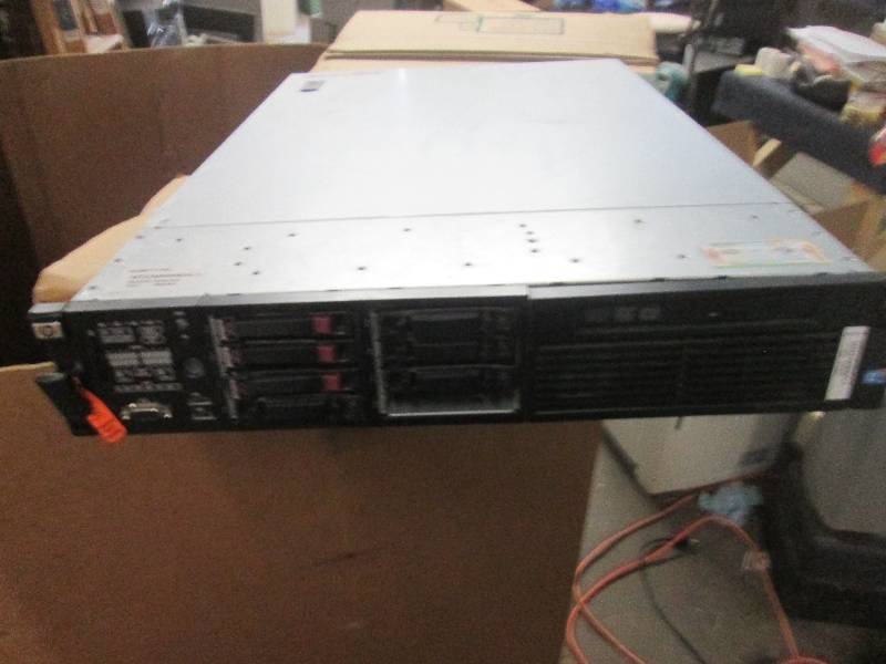lot 460 image: Hp proliant DL 380 G6 came out of w...