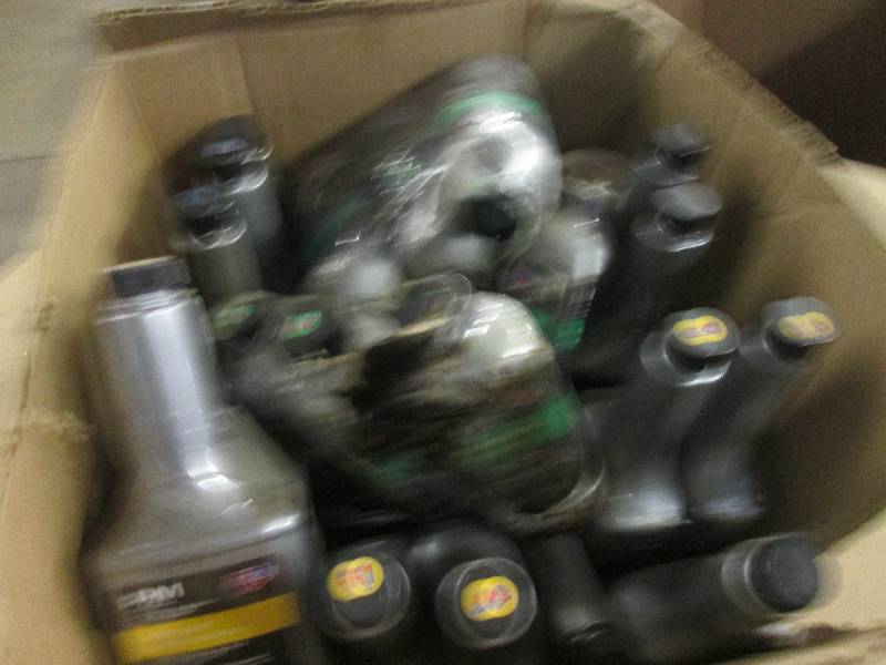 lot 480 image: box of radiator flush and fuel syst...
