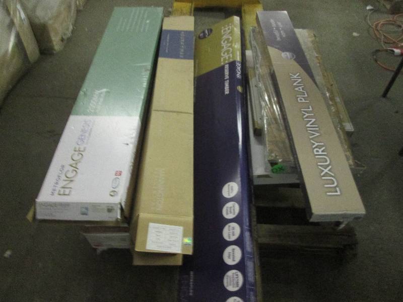 lot 490 image: pallet of flooring ...