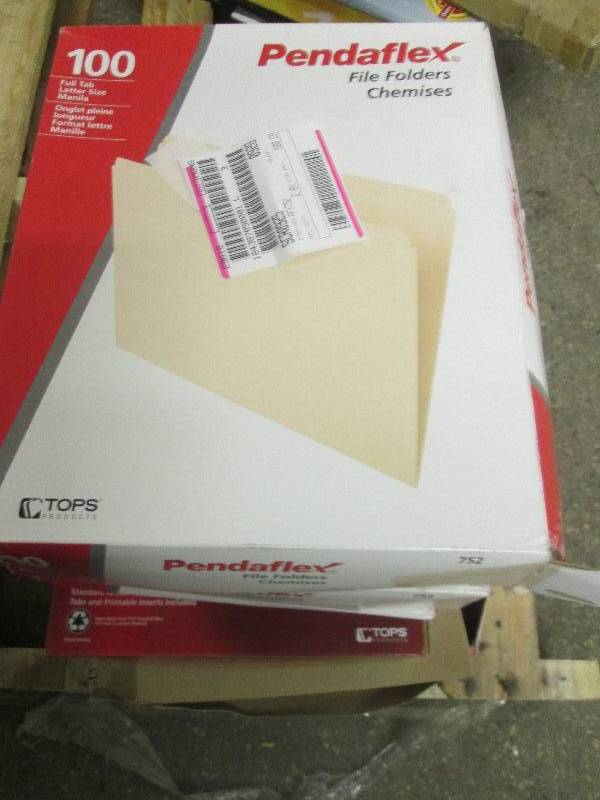 lot 89 image: 5 cases of file folders all open bo...