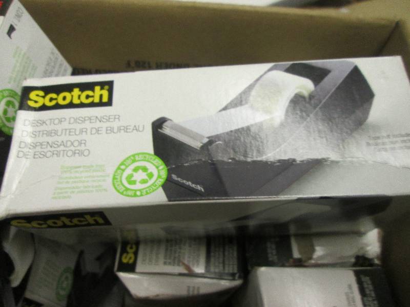 lot 99 image: lot of 19 scotch desktop dispensers...
