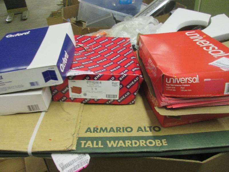 lot 109 image: lot of folders and report covers ...