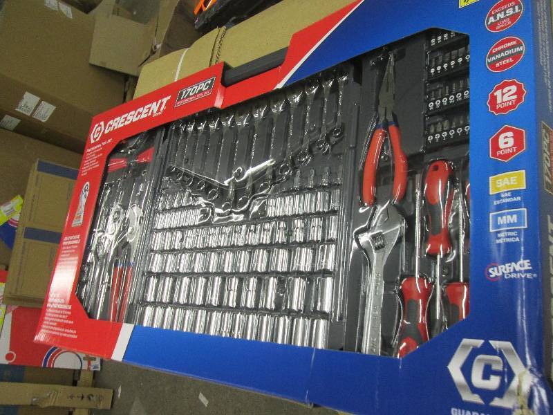 lot 110 image: cresent 170pc professional tool set...