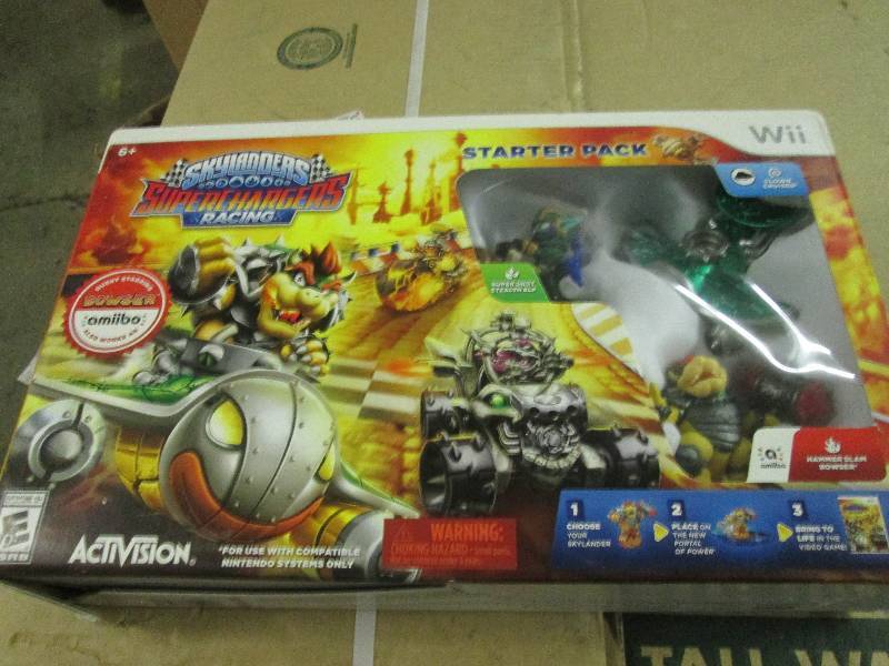 lot 512 image: new wii skylanders superchargers ra...