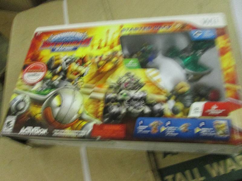 lot 513 image: new wii skylanders superchargers ra...
