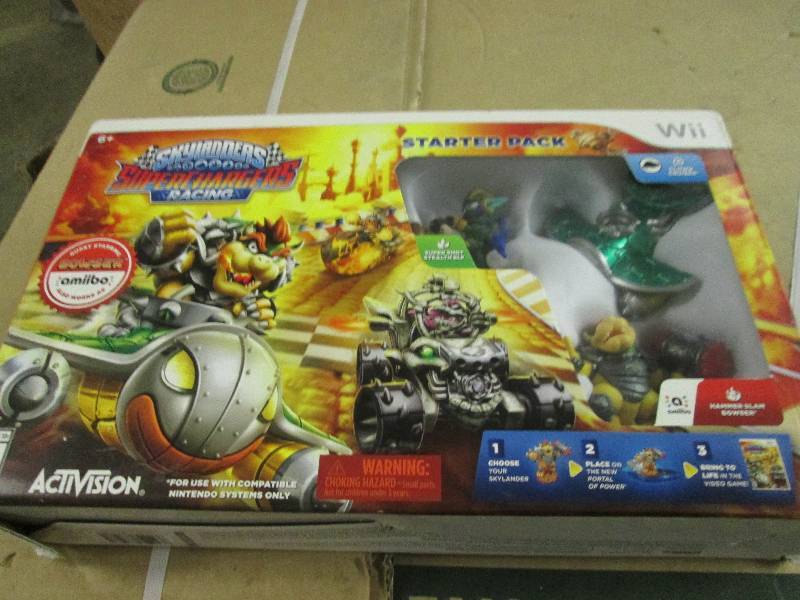 lot 514 image: new wii skylanders superchargers ra...