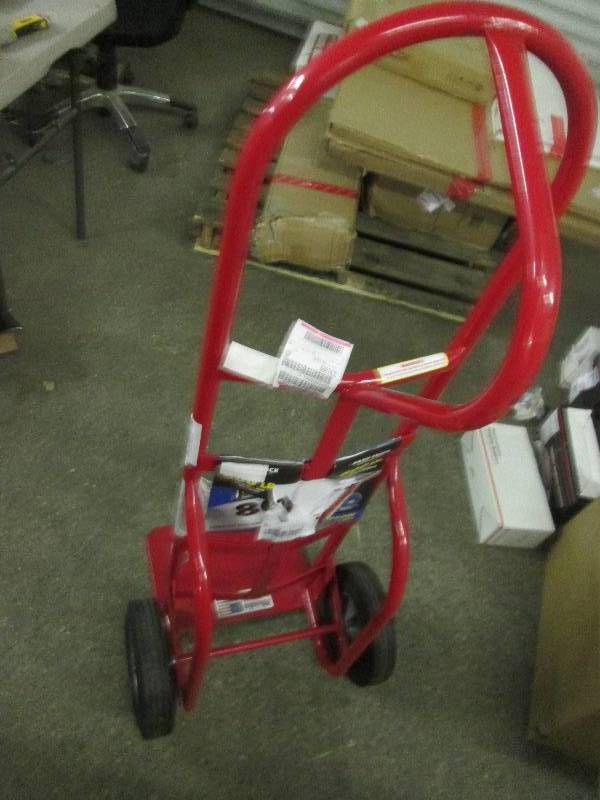 lot 36 image: red 800lb hand truck ...