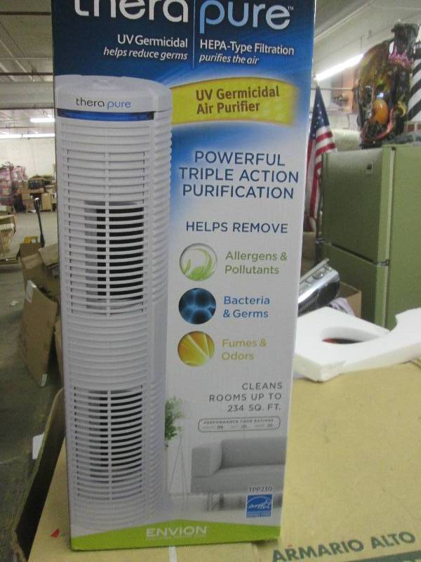 lot 75 image: thera pure UV germicidal air purifi...
