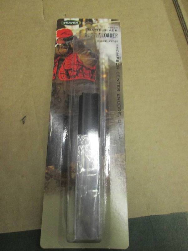 lot 184 image: 6 weaver muzzleloader ...