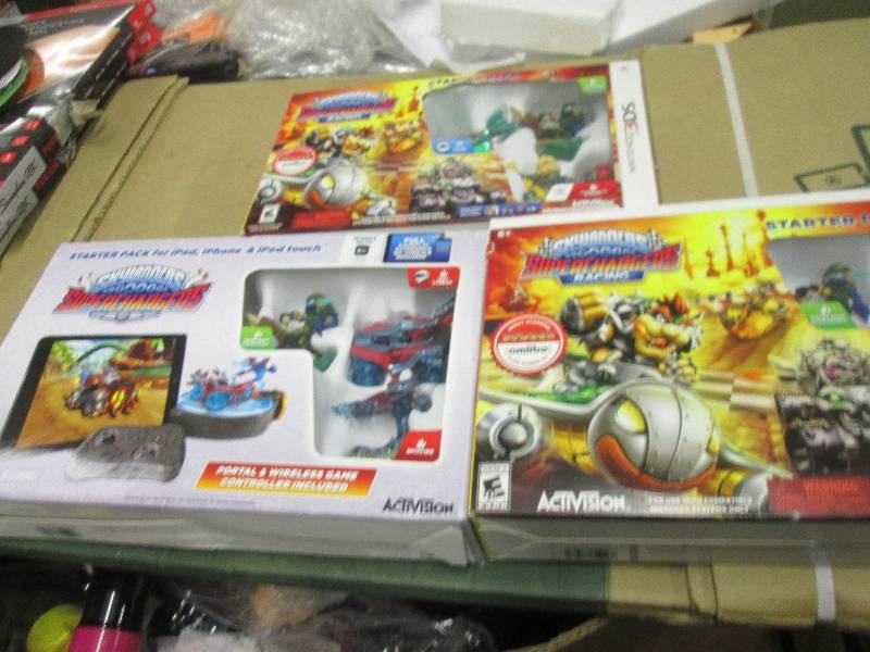 lot 188 image: 1 wii skylander superchargers start...