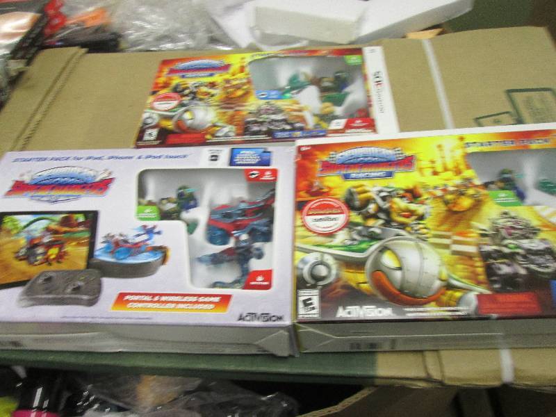 lot 189 image: 1 wii skylander superchargers start...