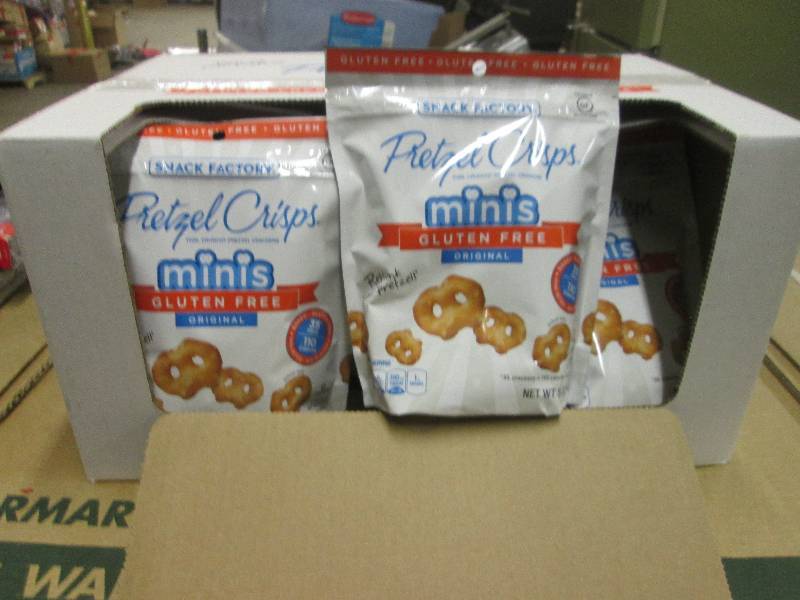 lot 197 image: 1 case of 12-5oz snack factory pret...