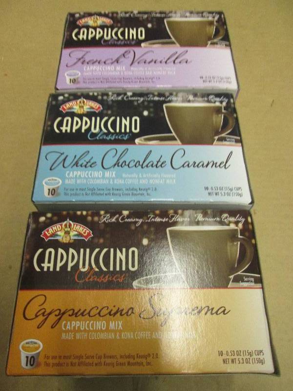 lot 207 image: 3 land o lakes cappuccions , french...