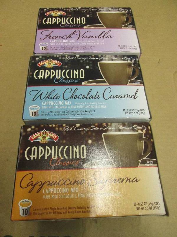 lot 209 image: 3 land o lakes cappuccions , french...