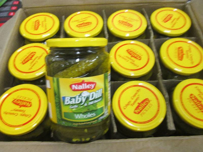 lot 221 image: 1 case of 12-24floz of nalley baby ...