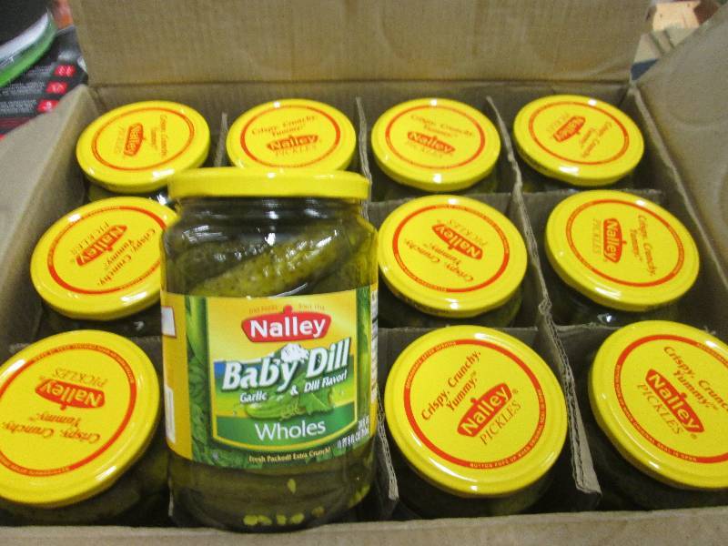 lot 222 image: 1 case of 12-24floz of nalley baby ...