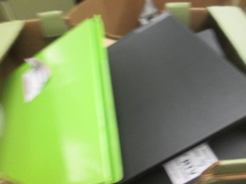 lot 231 image: 8 3-ring binders ...